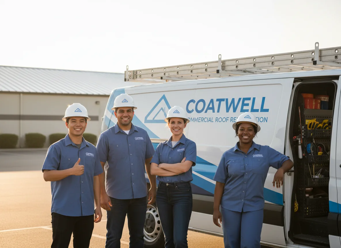 Commercial roof coating company in Aleppo, PA